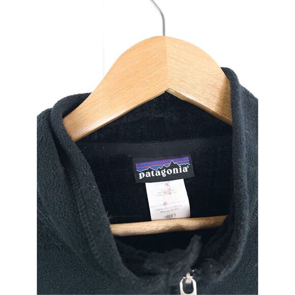 Patagonia Regulator R2 Jacket Polartec Fleece Zip Up Black Men’s L Vintage - Picture 2 of 12